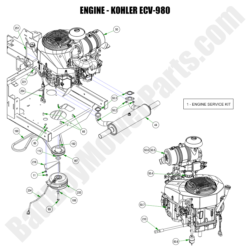 2023 Rogue Engine - Kohler ECV-980